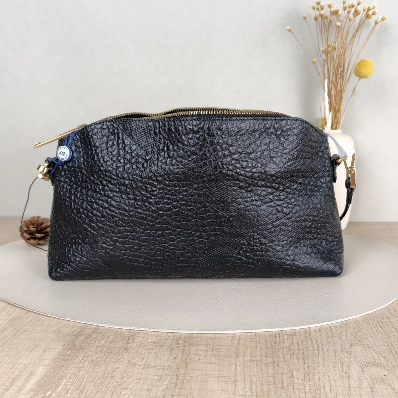 BURBERRY Crossbody Bag Crossbody Bag Black Calfskin One Size29.5 × 8.5 × 17 cm — cover view 2 of 5