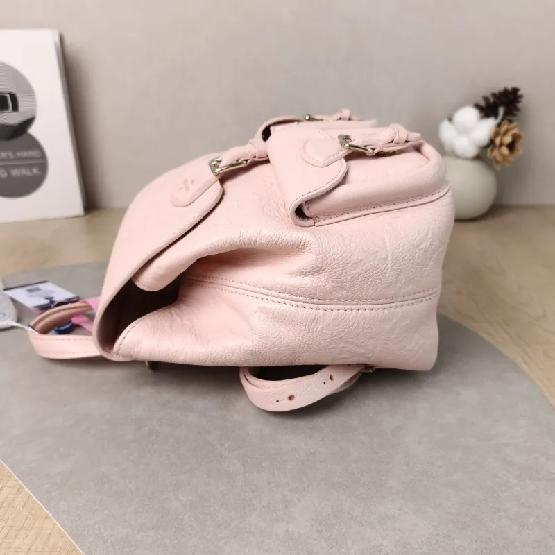 Louis Vuitton Backpack Backup Backpack Pink Calfskin One Size 20 × 14 × 22 cm — detail view 11 of 14
