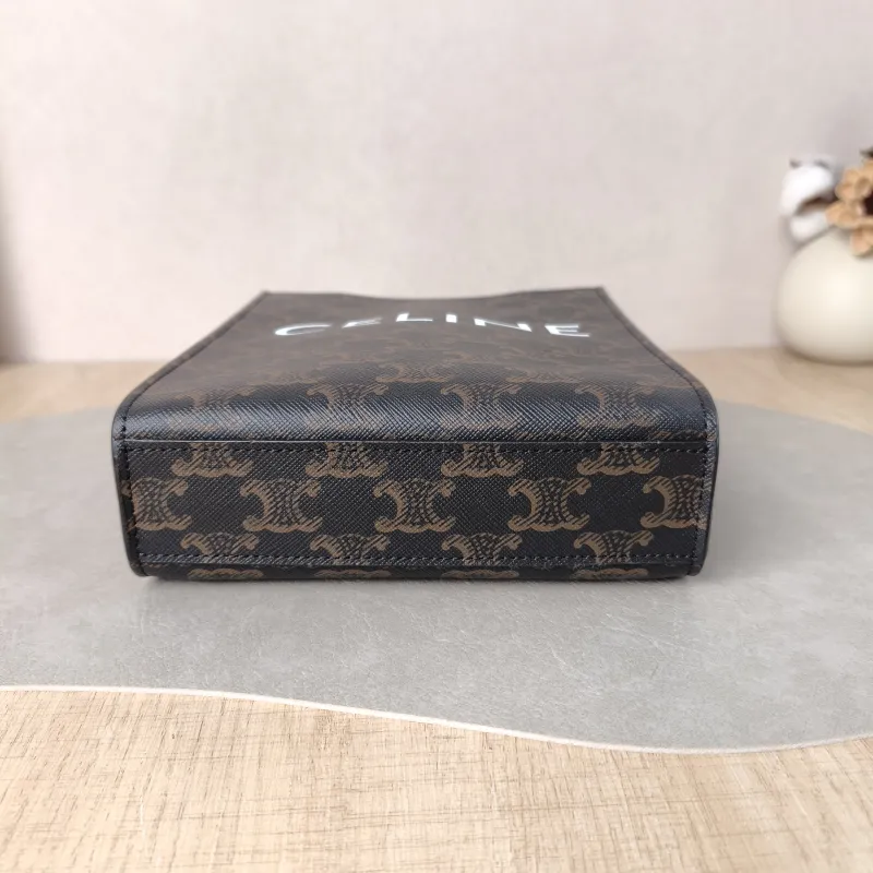 CELINE Crossbody Bag CABAS Mini Monogram PVC Mini 17 × 4 × 20.5 cm — cover view 6 of 6