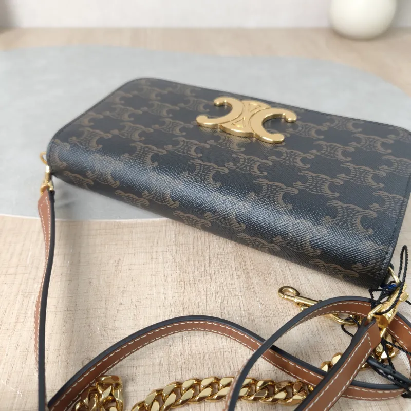 CELINE Shoulder Bag Crossbody Bag Monogram PVC One Size21 × 3 × 11 cm — detail view 4 of 12