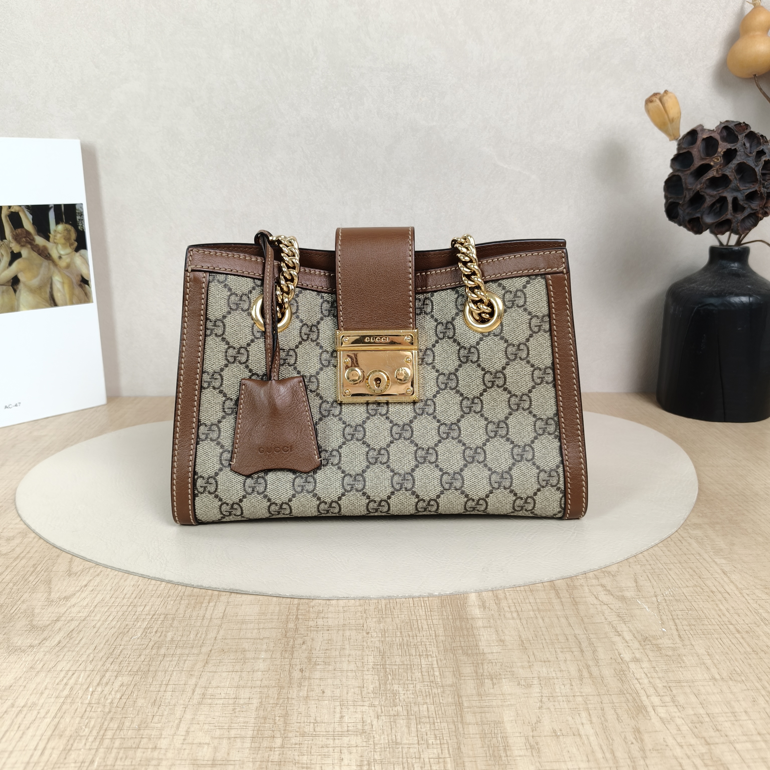 GUCCI Padlock Tote PVC 26*10*18