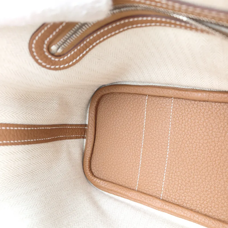 Hermès Top Handle Bag Neo Garden 23 Mini Negonda Calfskin Mini 23 × 10 × 16 cm K — detail view 5 of 9