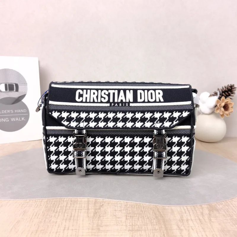 DIOR Crossbody Bag camp Messenger Bag Colorblock Canvas Small 23 × 8 × 15 cm