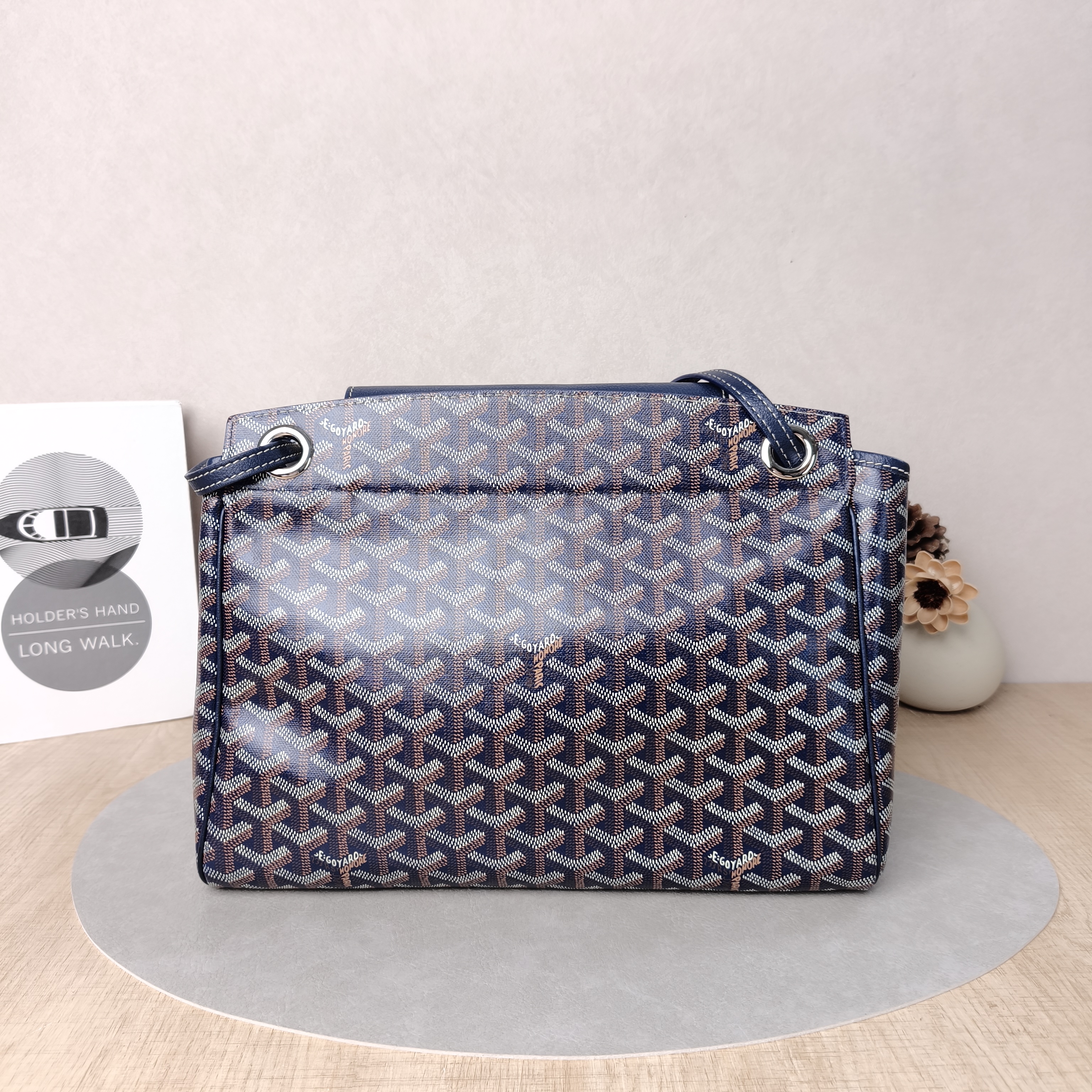GOYARD Shoulder Bag Rouette Shoulder Bag Blue PVC Small31 × 14 × 23 cm — cover view 3 of 6