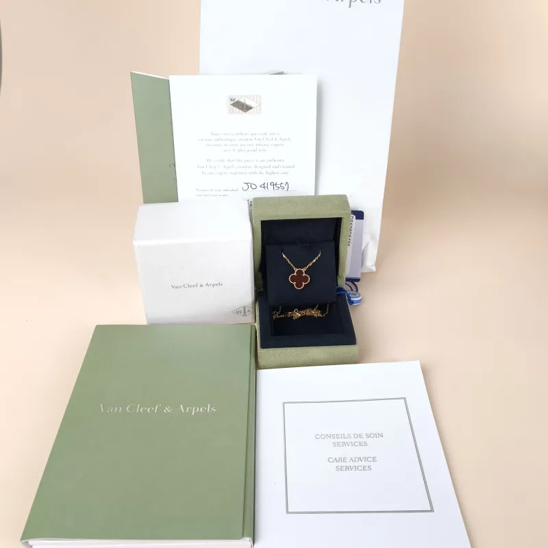 Van Cleef & Arpels Necklace Alhambra Alhambra Collection Necklace 18KY ellow Gold Vintage Small42cm — cover view 9 of 10