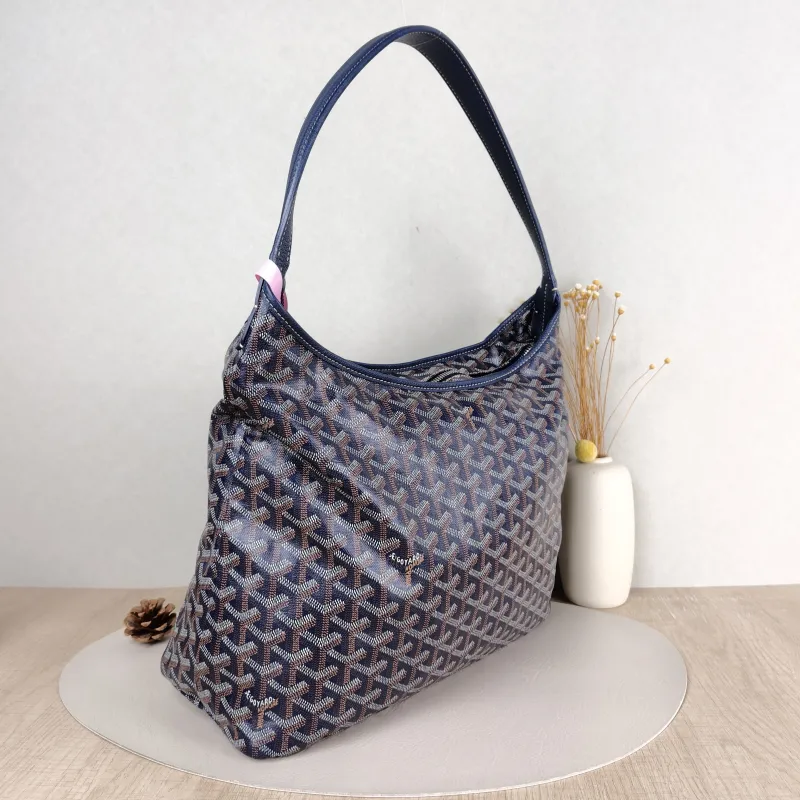 GOYARD Shoulder Bag Boheme Hobo​ Blue PVC Small 43 × 14 × 27 cm — cover view 2 of 5