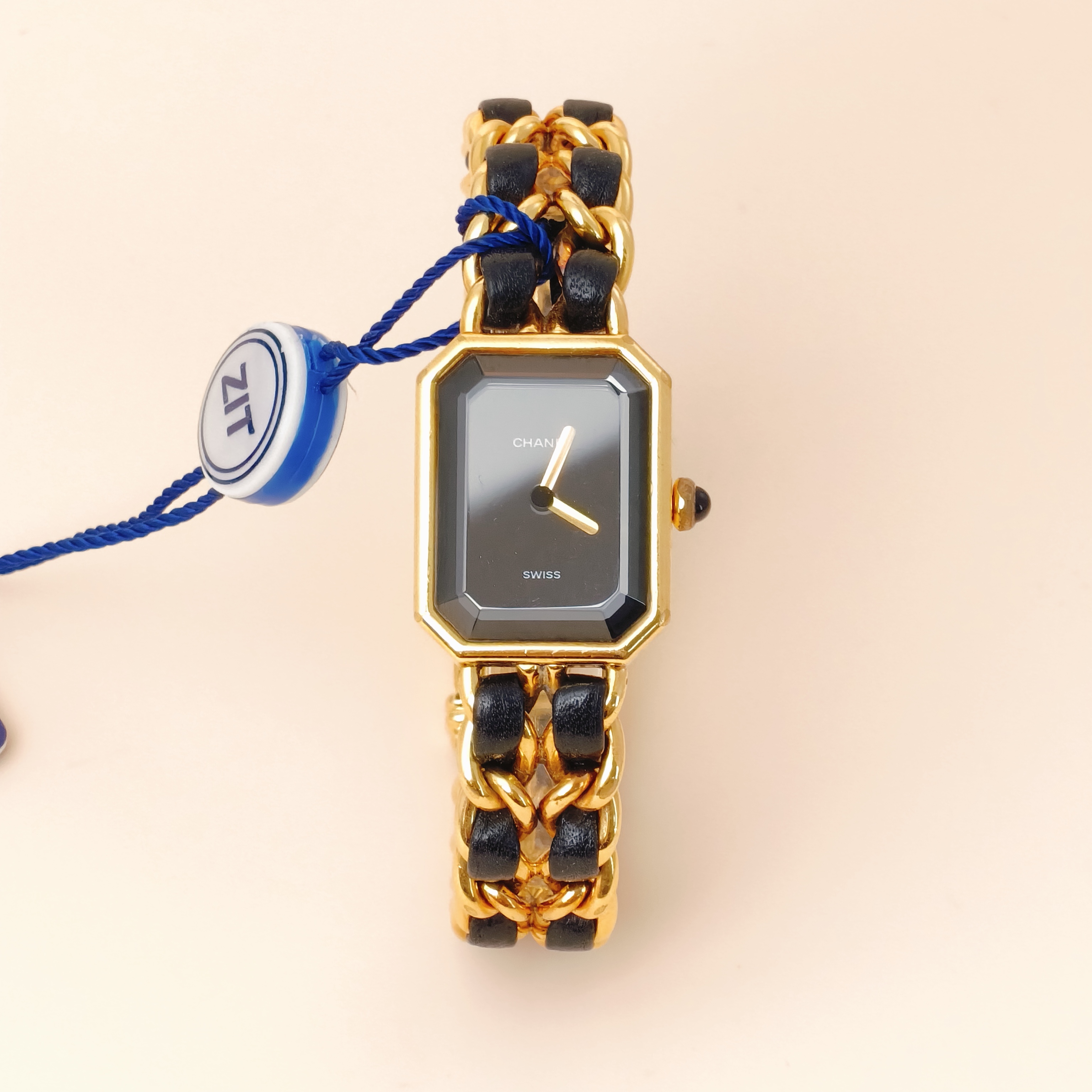 Chanel Watch Première Édition Originale Black with Gold-Tone Hardware Black with Gold-Tone Hardware L 20mm x 26.1mm