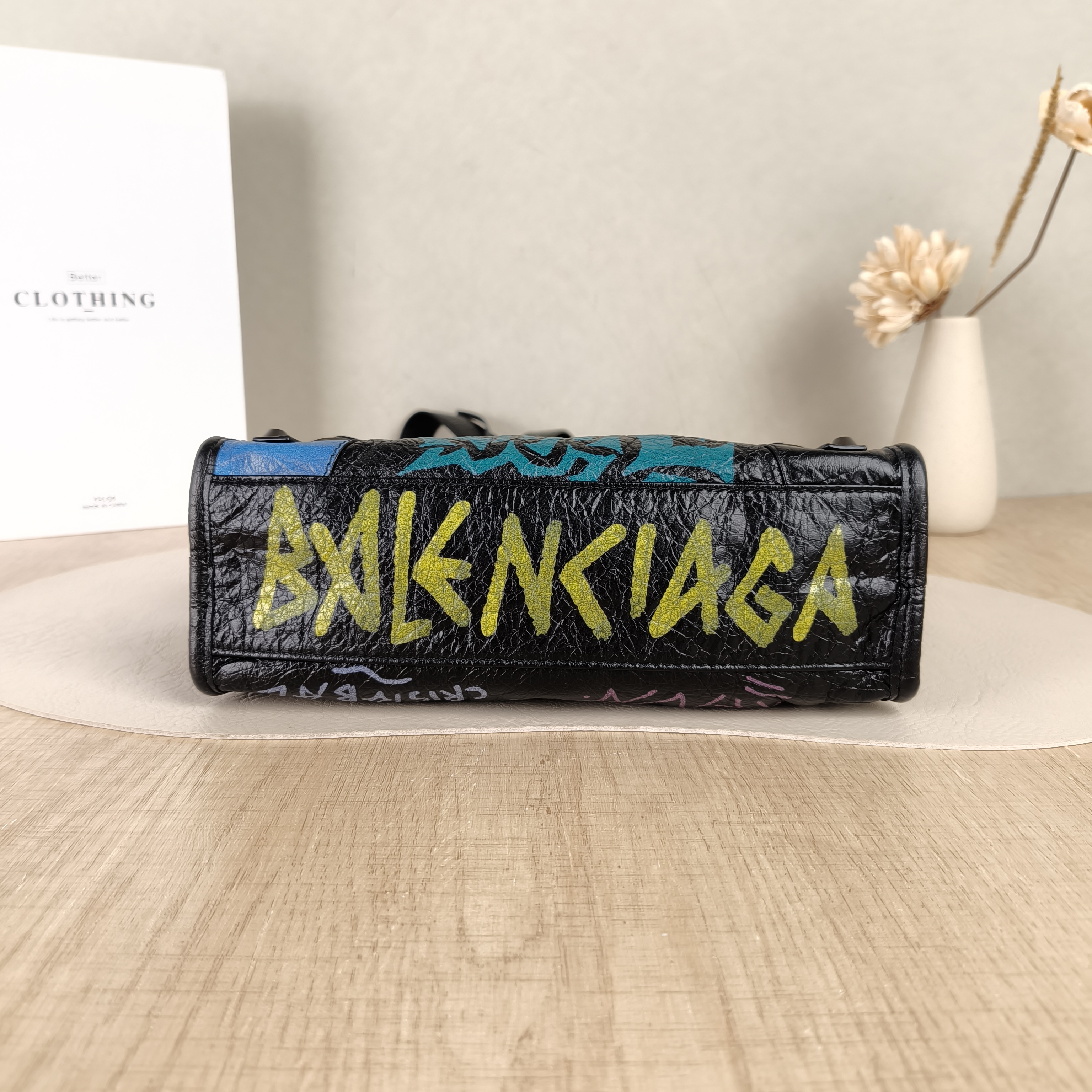 BALENCIAGA Crossbody Bag Classic City Colorblock Lambskinmini24 × 10 × 16 cm — cover view 3 of 5