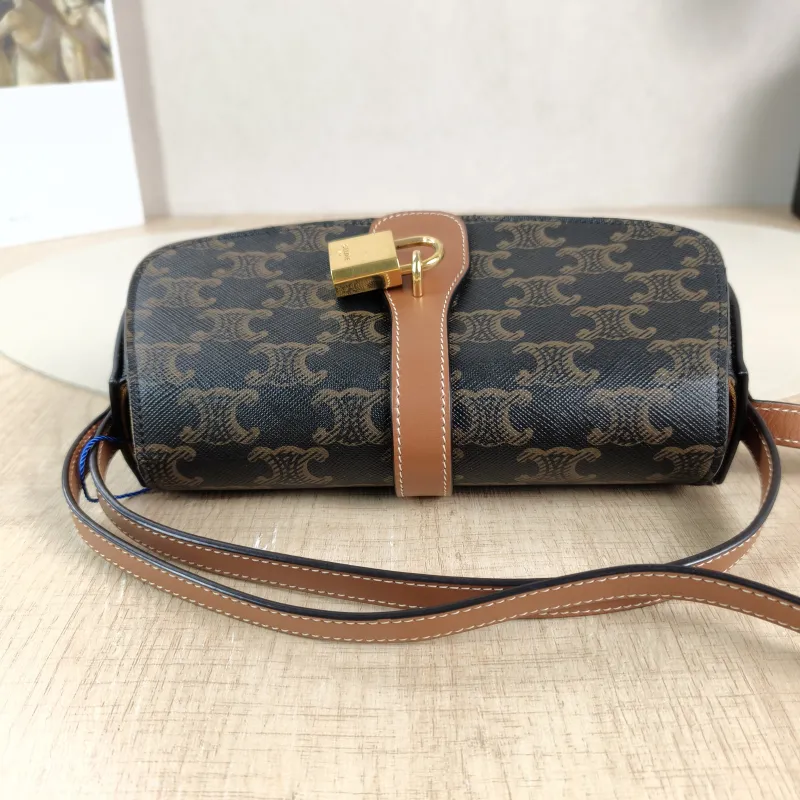 CELINE Crossbody Bag TABOU Monogram PV Cmini18 × 5 × 8 cm — detail view 5 of 14