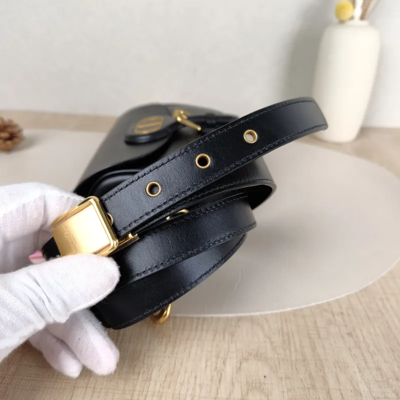 DIOR Crossbody Bag Bobby Black Calfskin Small18 × 5 × 14 cm — detail view 7 of 13