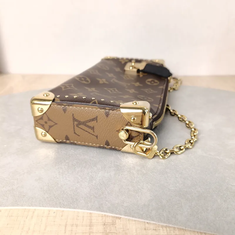 Louis Vuitton Crossbody Bag Slim Trunk Box Monogram PVC Medium 23 × 4 × 12 cm — detail view 10 of 10