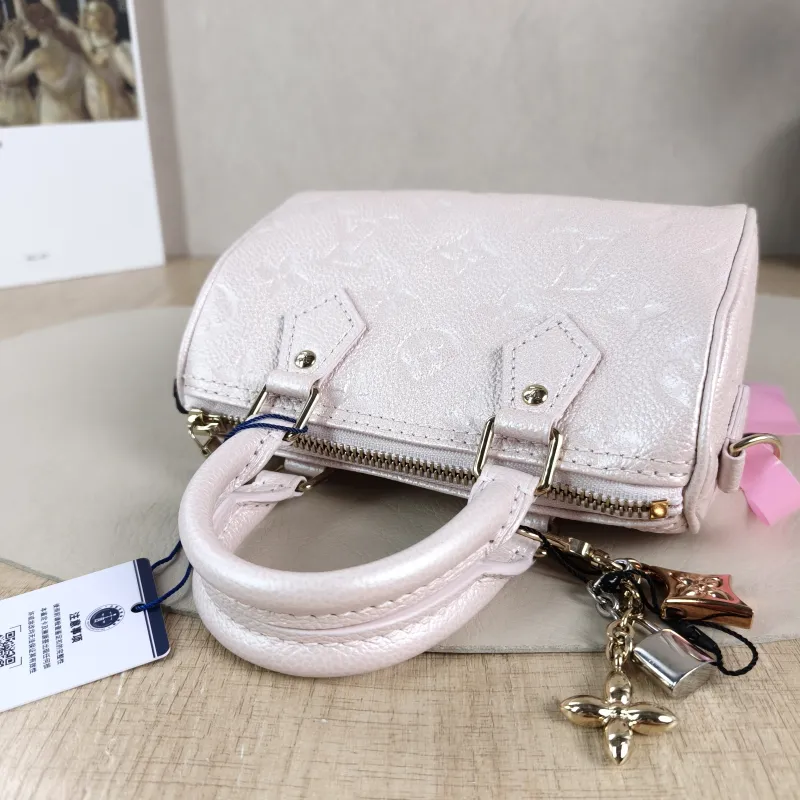 Louis Vuitton Crossbody Bag Speedy Nano Calfskin nano 16 × 7.5 × 10 cm — detail view 2 of 11