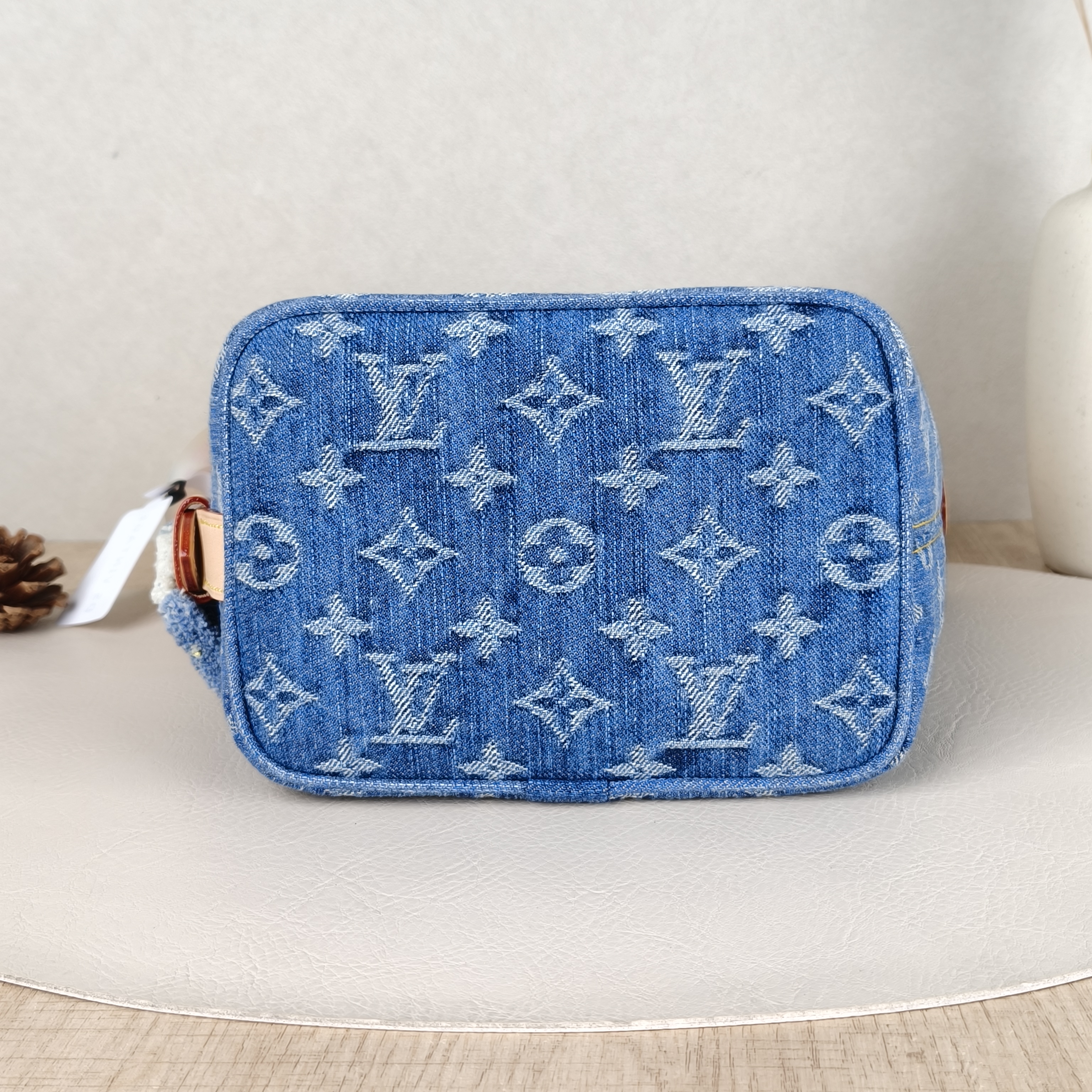Louis Vuitton Top Handle Bag ALL IN BB Blue BB16 × 12 × 18 cm — cover view 3 of 6