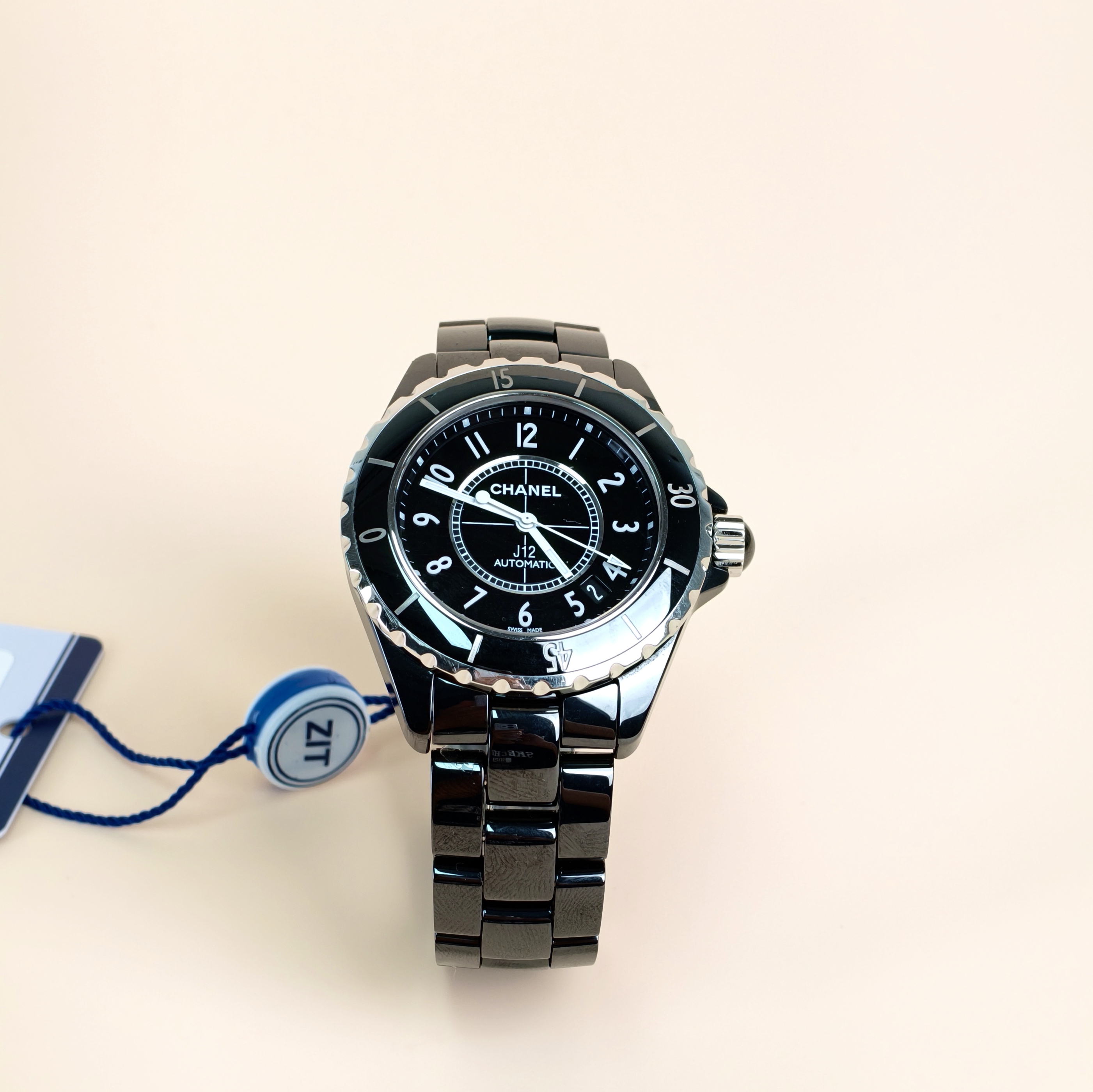 Chanel Watch J12Collection Watch Black One Size39