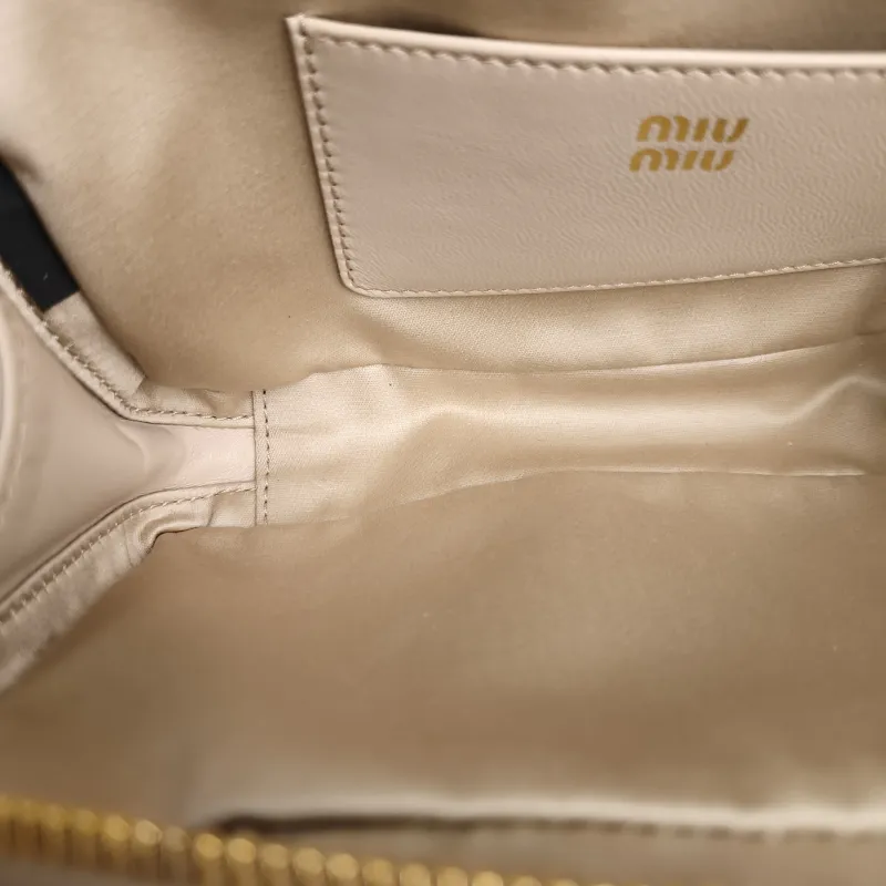 Miumiu Top Handle Bag Arcadie MatelasséCollection Edition Pink Lambskinmini19 × 5 × 10 cm — detail view 3 of 8