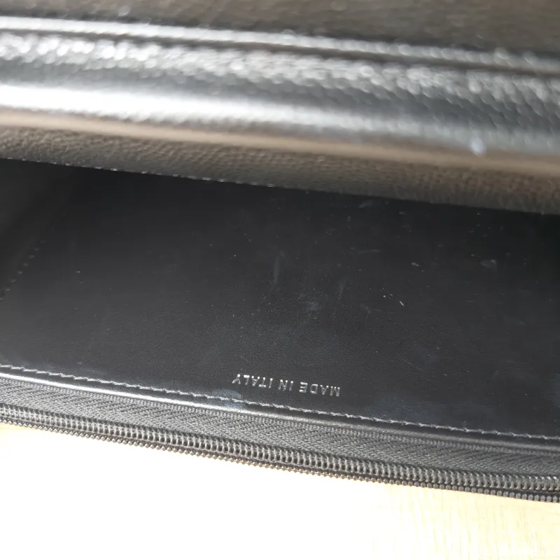 Chanel Crossbody Bag CF WOCWOC Bag Black Calfskin One Size19.2 × 3.5 × 12.3 cm — detail view 4 of 12