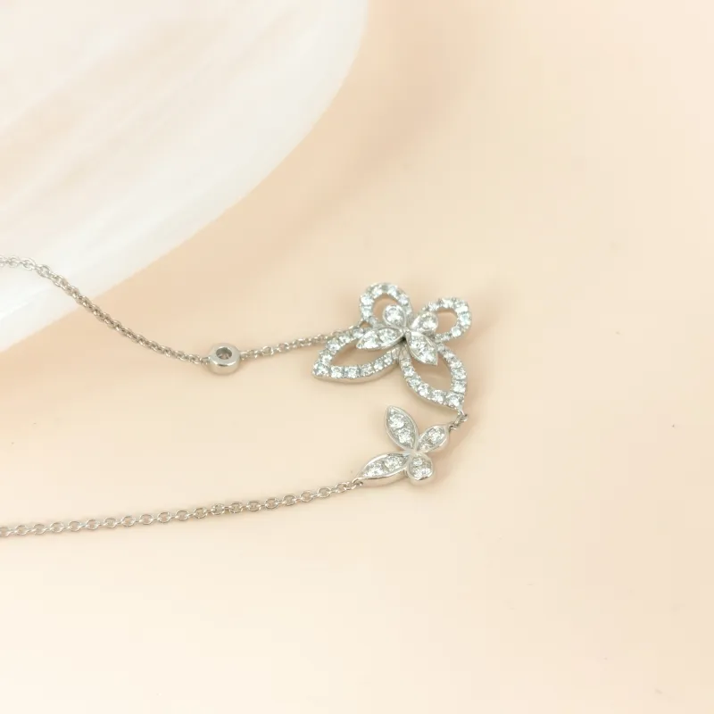GRAFF Necklace Collection Necklace White Gold 18KW hite Gold Diamond One Size 45cm — cover view 10 of 12