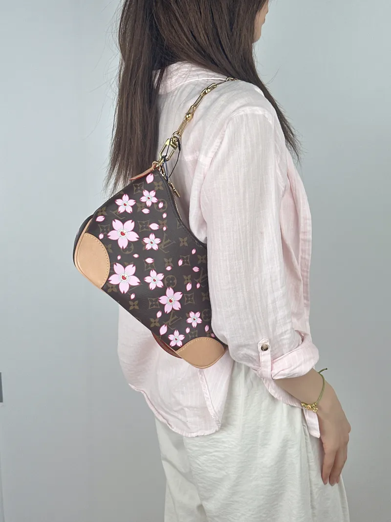 Louis Vuitton Crossbody Bag Boulogne Monogram PVC Small26 × 9.5 × 16 cm — on-model view 2 of 2