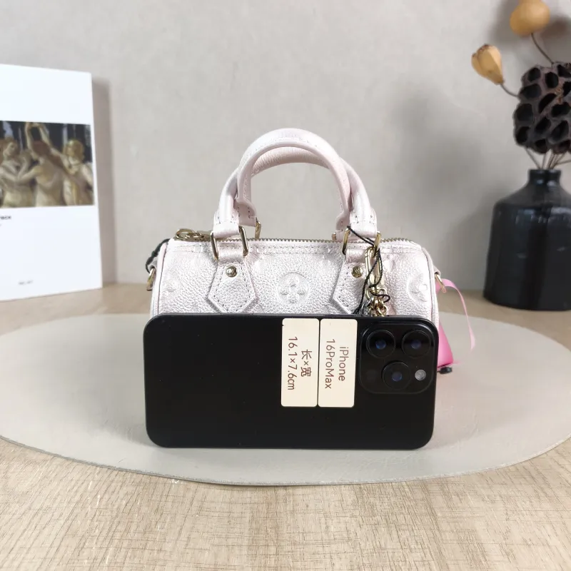Louis Vuitton Crossbody Bag Speedy Nano Calfskin nano 16 × 7.5 × 10 cm — cover view 4 of 5