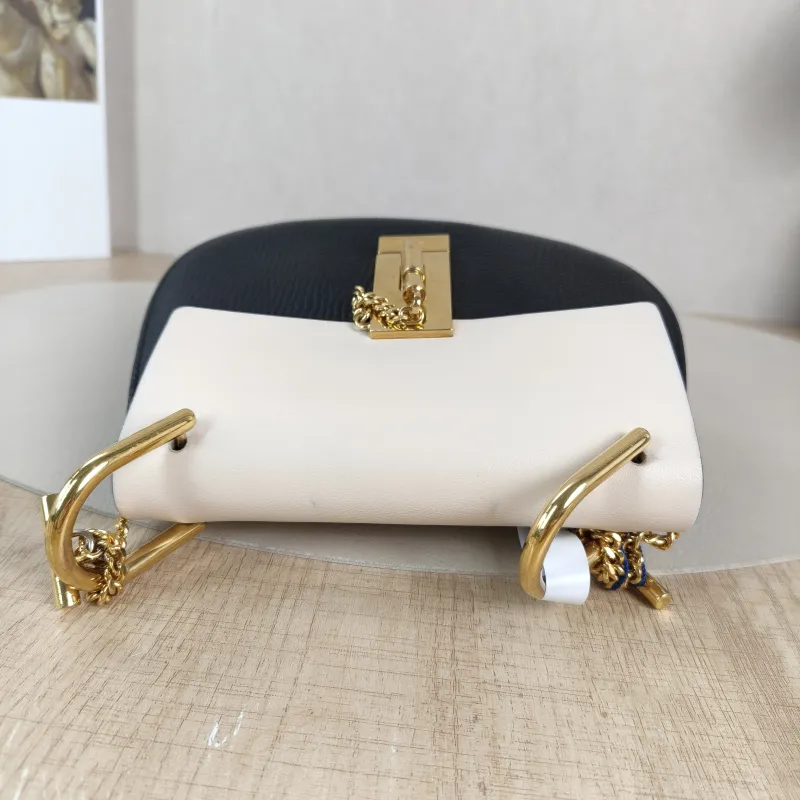 Chloé Crossbody Bagdrew Colorblock Calfskin One Size19 × 6 × 17 cm — detail view 9 of 10