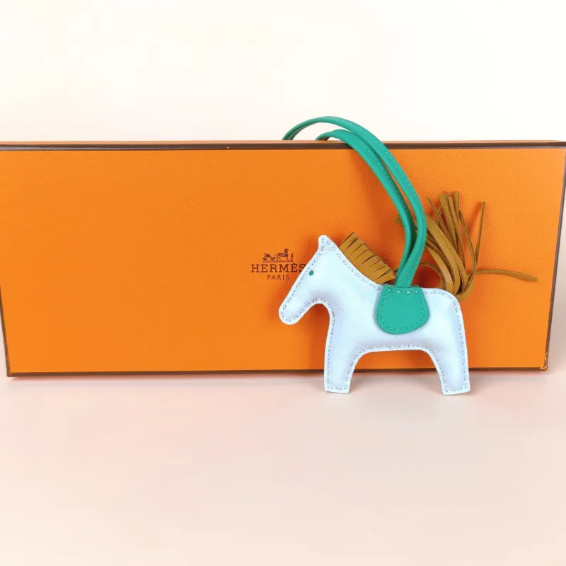Hermès Charm Rodeo Charm Colorblock Lambskin One Size 21cm — cover view 5 of 8