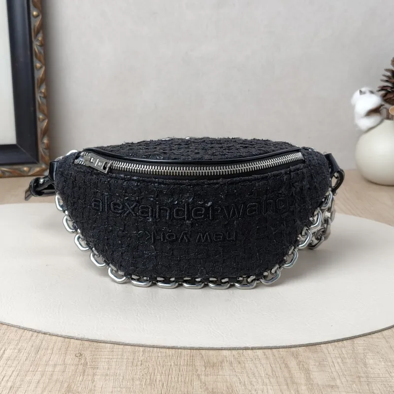 Alexander Wang Belt Bag Attica Collection Belt Bag Black One Size23 × 7.5 × 11.5 cm