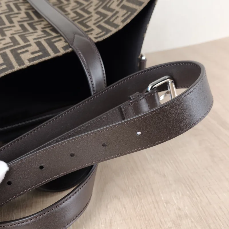 FENDI Top Handle Bag Tote Bag Top Handle Bag Monogram Canvas One Size 40 × 19 × 35 cm — detail view 7 of 11