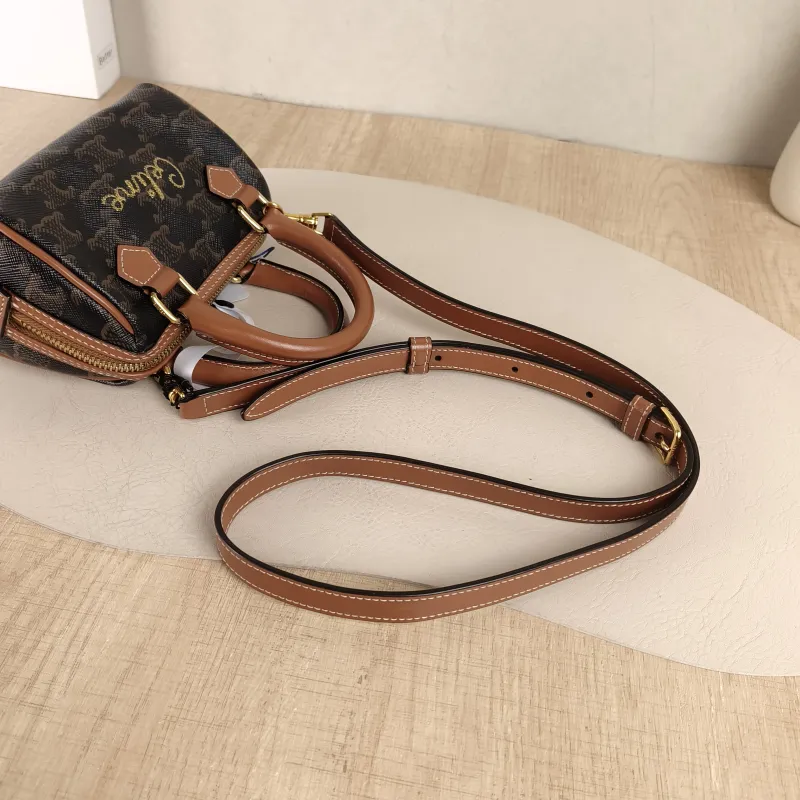 CELINE Crossbody Bag Monogram PV Cmini14 × 7.5 × 9.5 cm — detail view 3 of 11