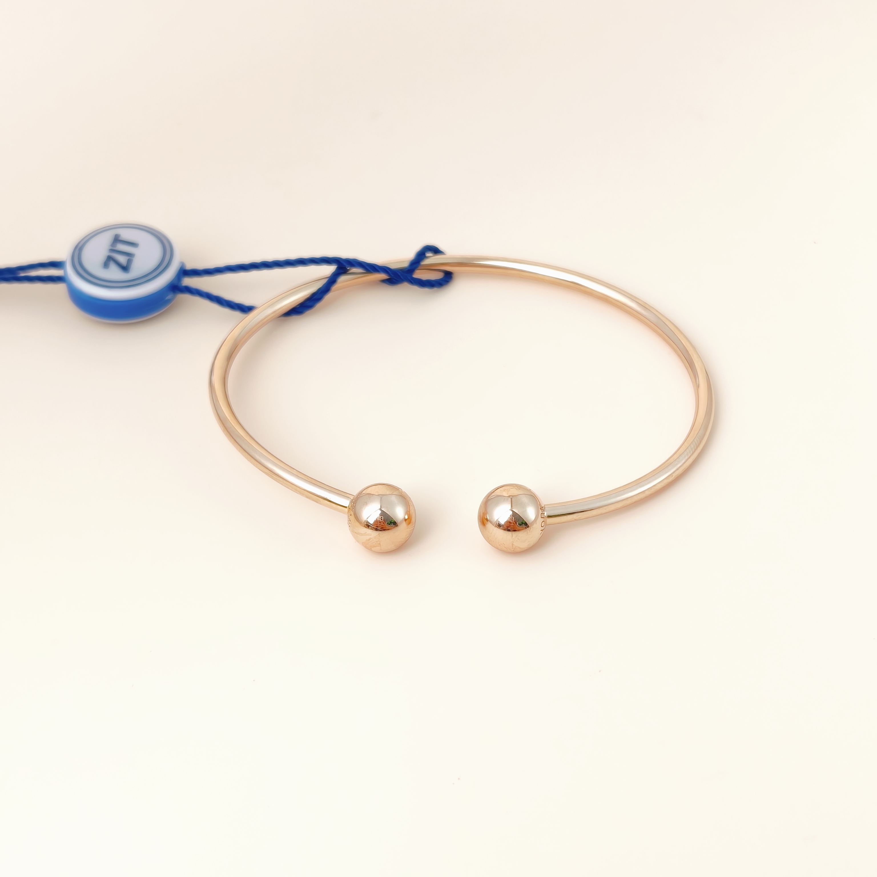 Tiffany&Co. Bangle Hard Wear Collection Bangle Rose Gold 18KR ose Gold One Size16.3cm