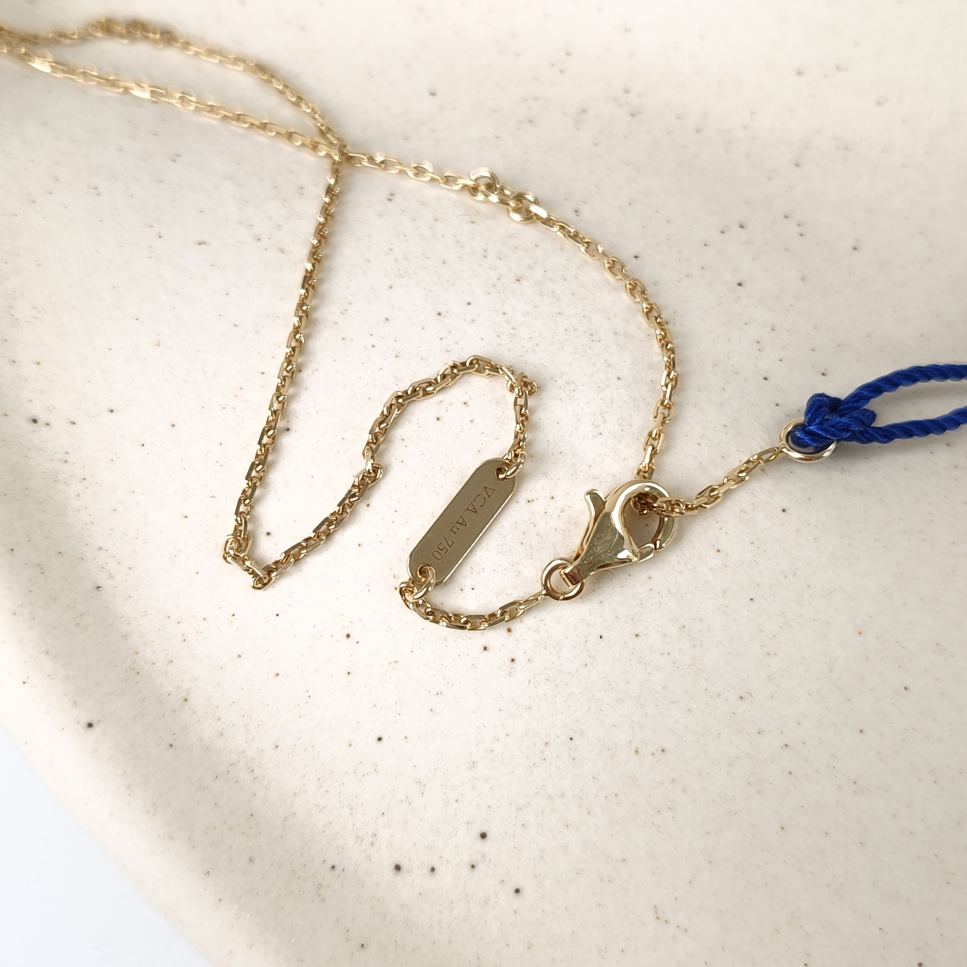 Van Cleef & Arpels Necklace Alhambra Alhambra Collection Necklace 18KY ellow Gold Vintage Small40cm Vintage Small — cover view 6 of 10