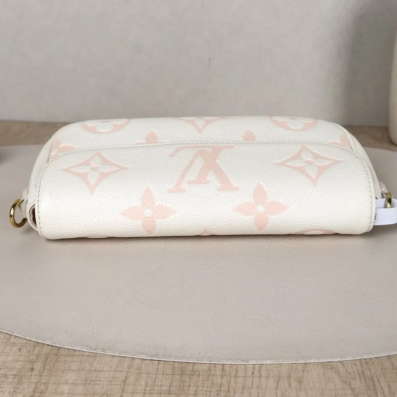 Louis Vuitton Crossbody Bag IVY White · Pink Empreinte Embossed Calfskin Monogram Small23.5 × 4.3 × 12 cm — detail view 12 of 13