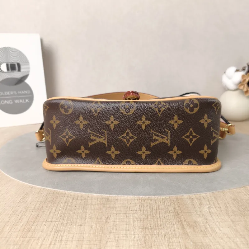 Louis Vuitton Crossbody Bag Diane Baguette Bag Shoulder Strap PVC Small24 × 9 × 15 cm — cover view 5 of 6
