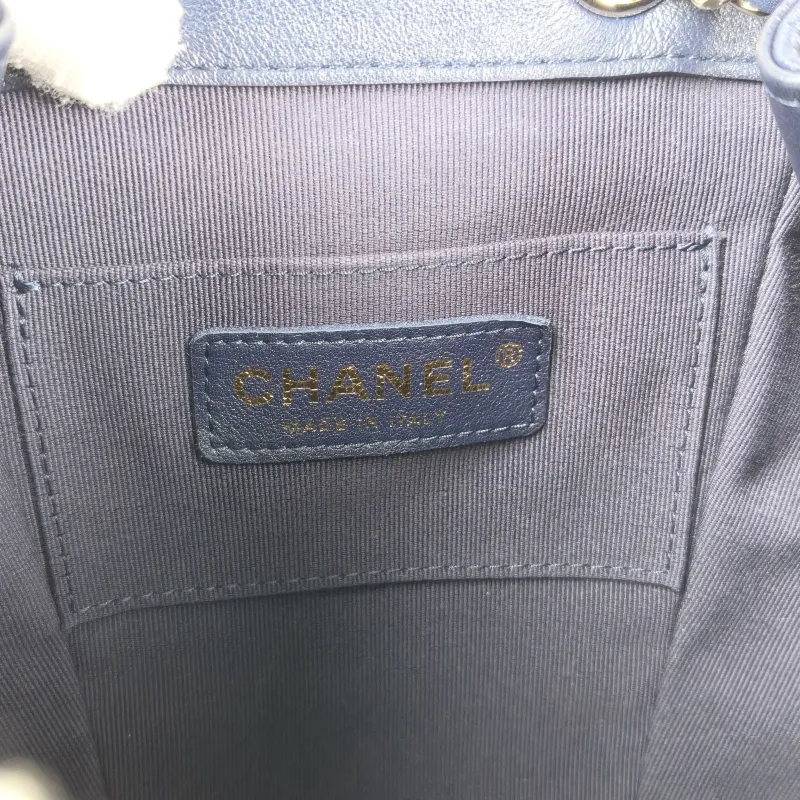 Chanel Backpack Duma Blue Lambskin Small18 × 12 × 18.5 cm — detail view 3 of 13