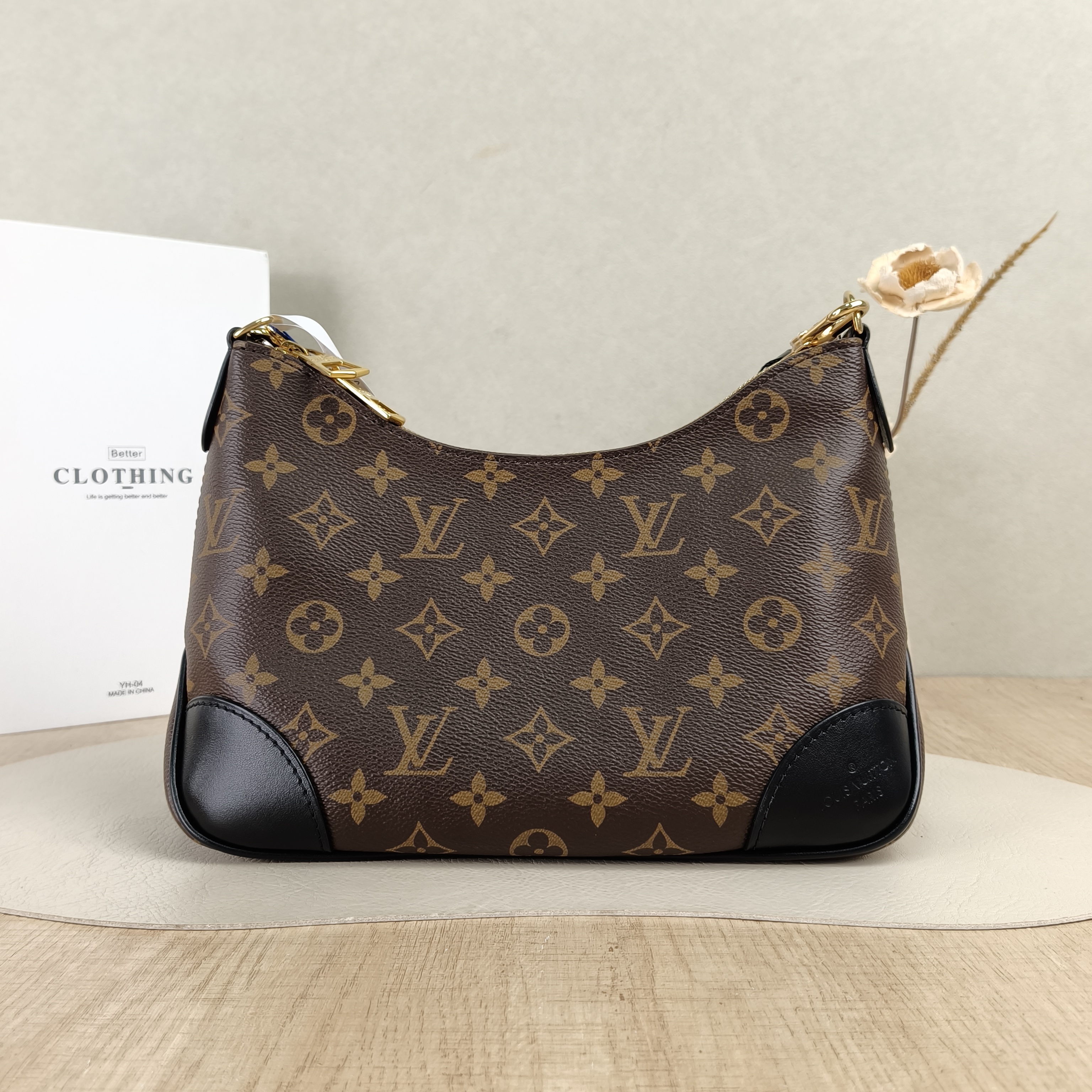 Louis Vuitton Crossbody Bag Boulogne PVC Small26 × 9.5 × 16 cm — cover view 4 of 6
