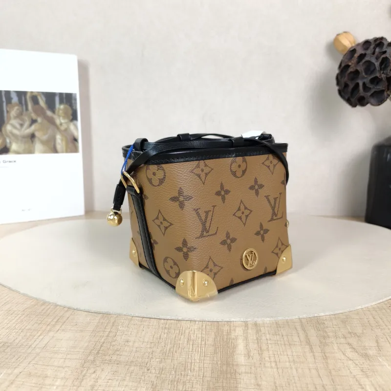 Louis Vuitton Crossbody Bag NOÉ PURSE LV CHARMS Monogram PVC Mini 11.5 × 11.5 × 11.5 cm — cover view 6 of 6