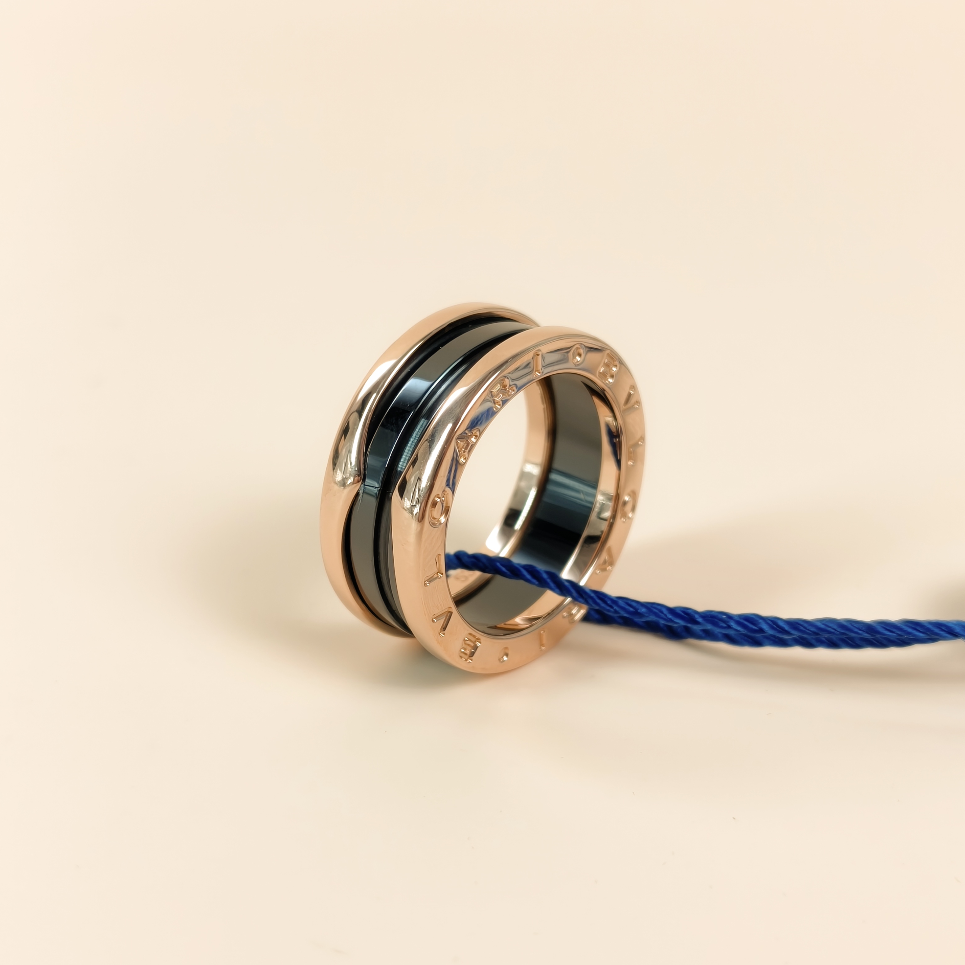 Bvlgari Ring B.zero1Collection Ring Rose Gold 18KR ose Gold One Size53