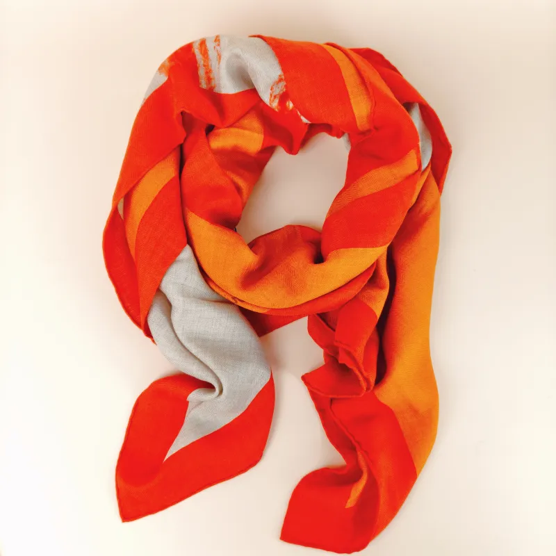 Hermès Scarf Scarf Cashmere · Silk One Size140cm
