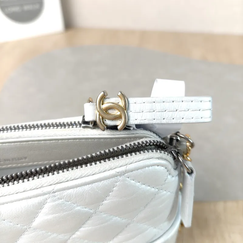 Chanel Crossbody Bag Gabrielle Gabrielle Bag Silver Calfskinmini19 × 4 × 10 cm — detail view 2 of 12
