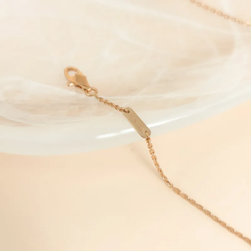 Van Cleef & Arpels Necklace Alhambra 18KR ose Gold Sweet Mini40cm — cover view 9 of 9