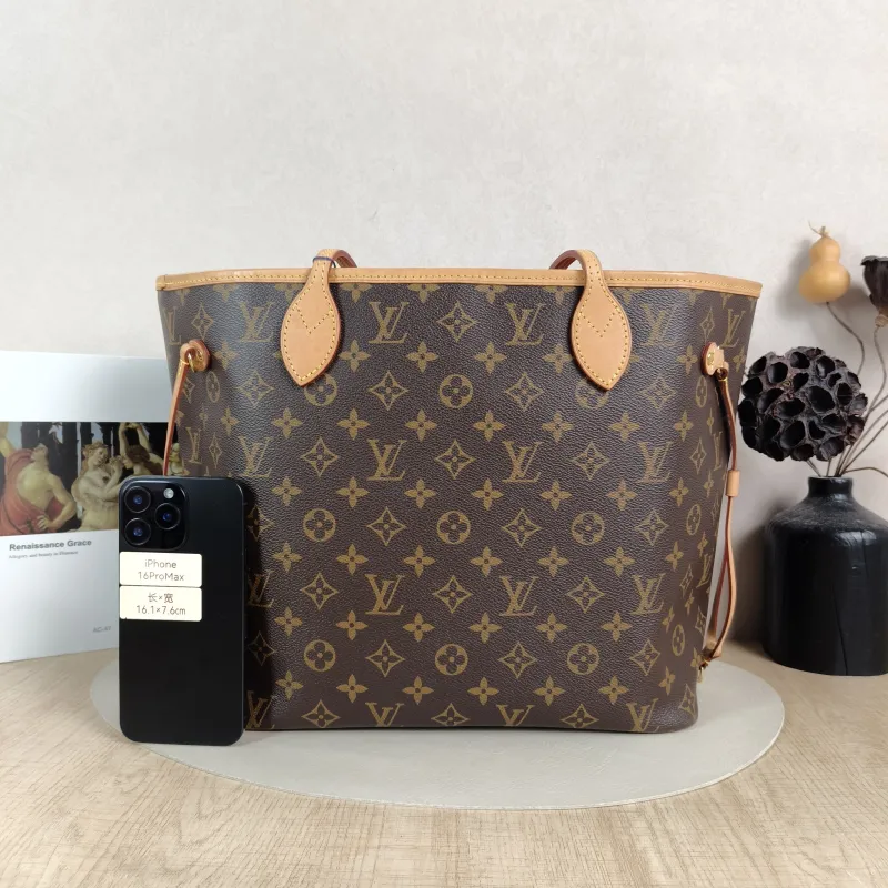 Louis Vuitton Shoulder Bag Neverfull Monogram PVC Medium31 × 14 × 28 cm — cover view 6 of 6