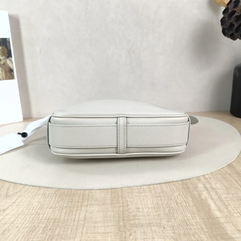 CELINE Shoulder Bag Romy Hobo Shoulder Bag White CC alfskin Small 20 × 5.5 × 15 cm — cover view 5 of 5