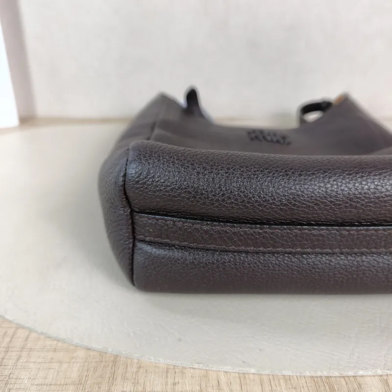 Miumiu Crossbody Bag logo Brown Calfskin One Size 16 × 7 × 17 cm — detail view 9 of 10