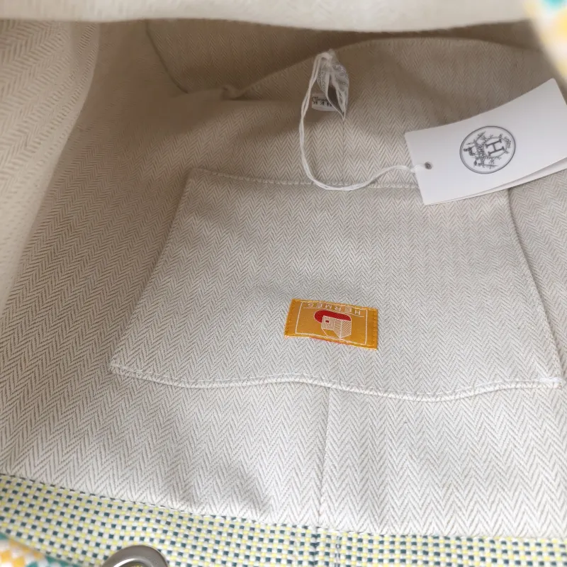 Hermès Backpack Backpack Yellow One Size 24 × 16 × 30 cm — detail view 2 of 11
