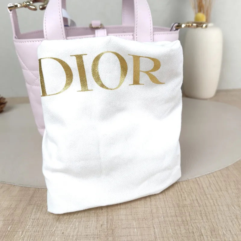 DIOR Top Handle Bag TOUJOURS Edition Pink Calfskin Mini 13 × 12 × 15 cm — detail view 11 of 12