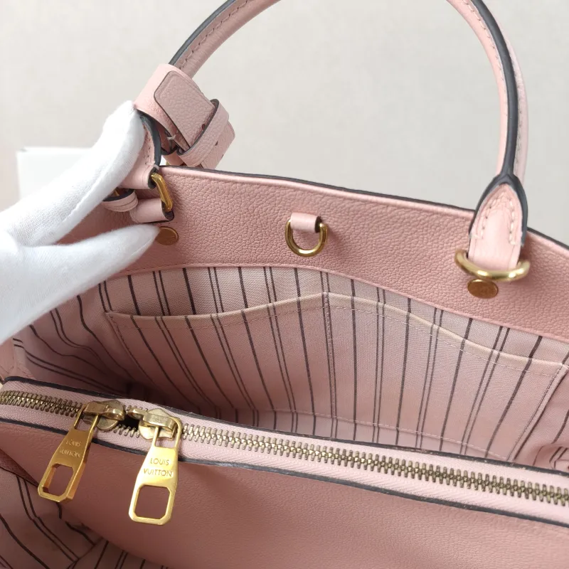Louis Vuitton Top Handle Bag Montaigne Pink Calfskin BB29 × 13 × 20 cm — detail view 6 of 14