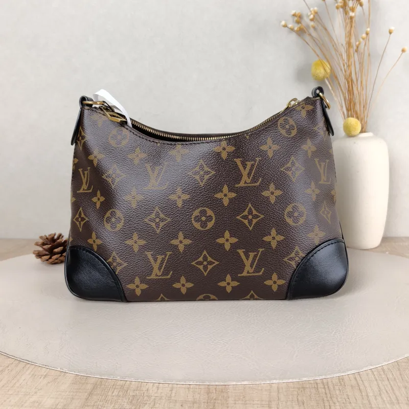 Louis Vuitton Crossbody Bag Boulogne PVC Small 26 × 9.5 × 16 cm