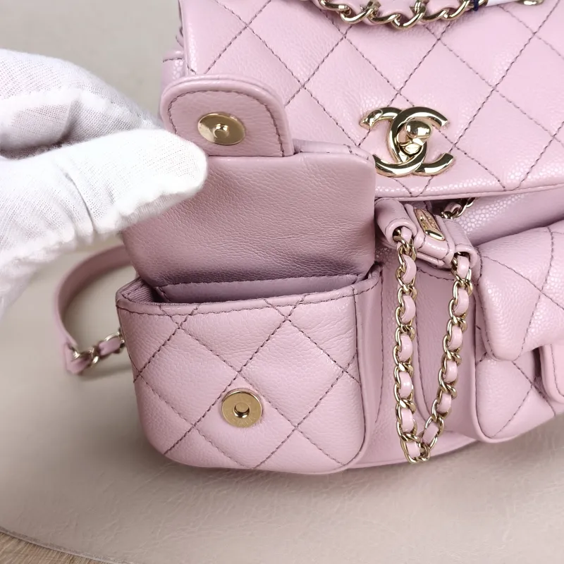 Chanel Backpack Duma Calfskin Small16.5 × 10 × 17.5 cm — detail view 9 of 15