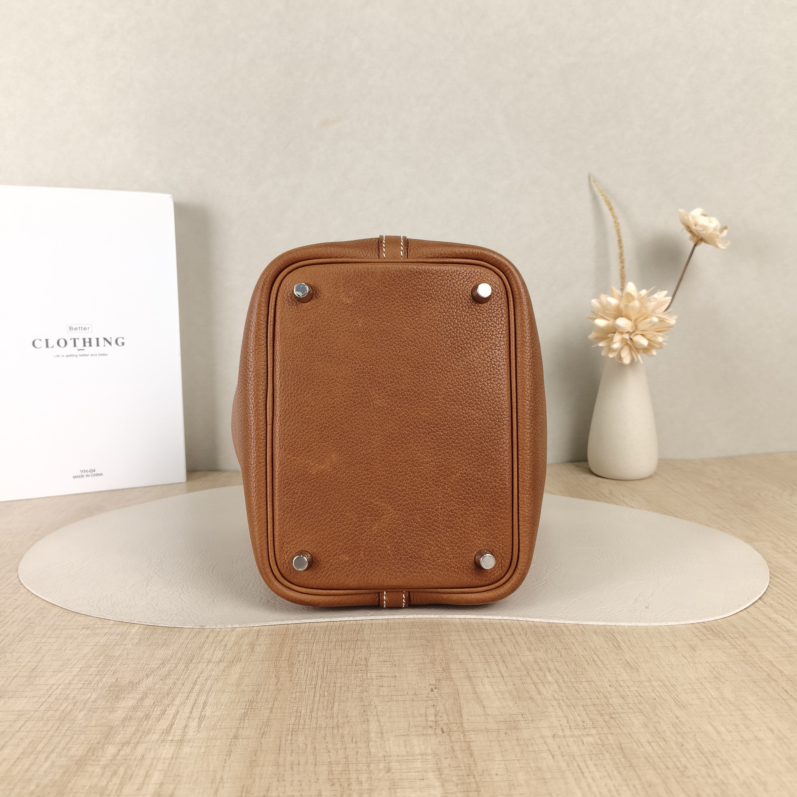 Hermès Top Handle Bag Picotin Lock 18 18Saddle Leather — cover view 5 of 5