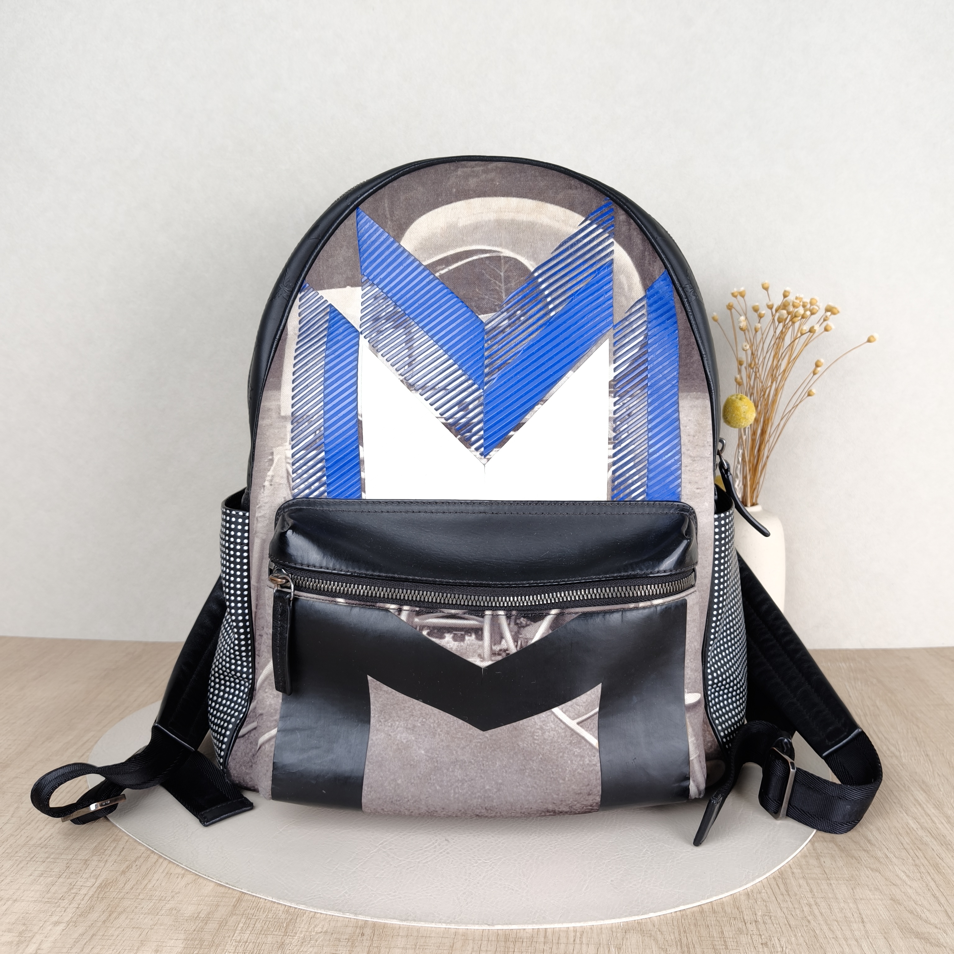 MCM Backpack Backpack Black One Size33 × 15 × 40 cm