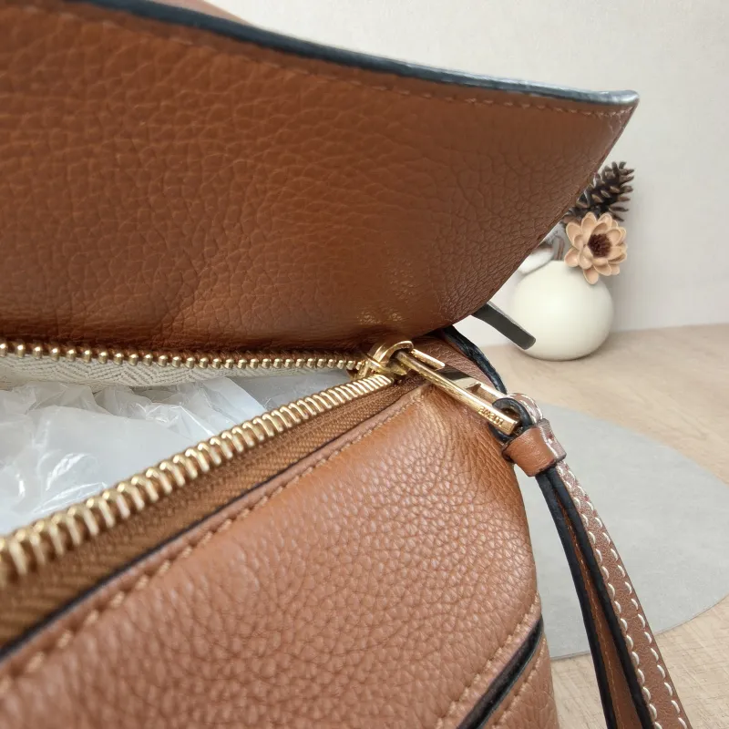 LOEWE Crossbody Bag Puzzle Caramel CC alfskin Small 24 × 10.5 × 16.5 cm — detail view 15 of 15